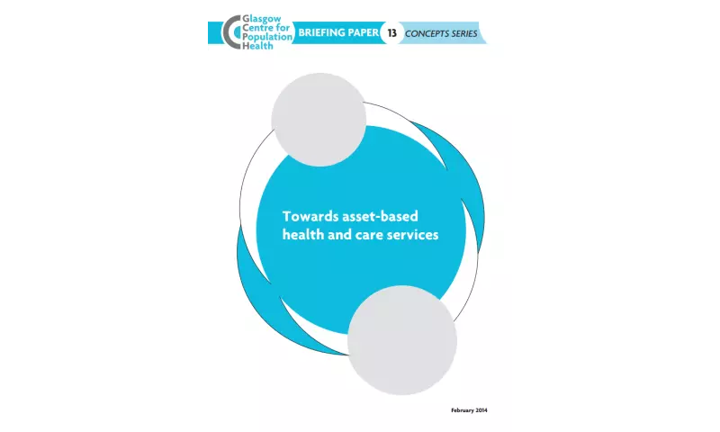 Concepts Series 13 - Towards asset-based health and care services