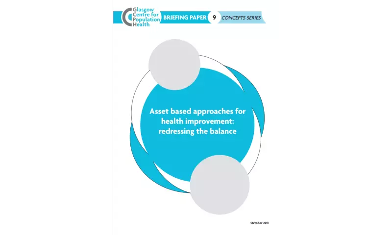 Concepts Series 9 - Asset based approaches for health improvement 
