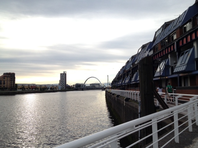 The view from Jill's Clydeside commute
