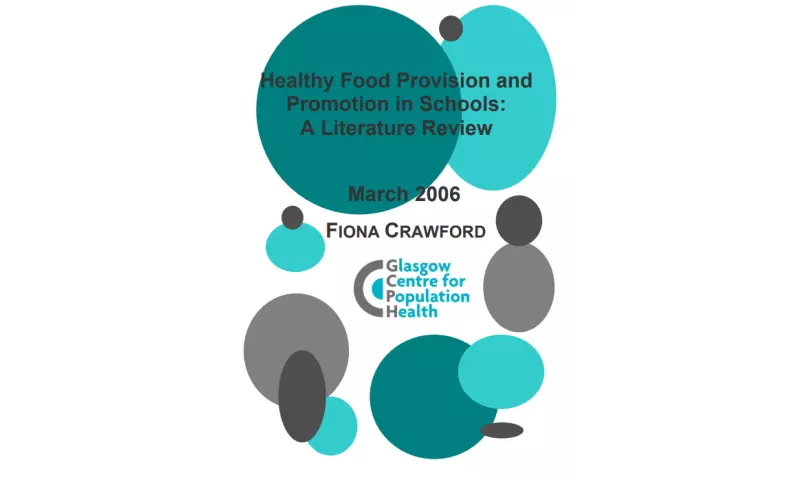 Healthy Food Provision and Promotion in Schools A Literature Review